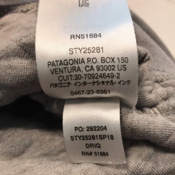 Patagonia Gray and Orange Snap T Quilted Pullover - Picture 8 of 9